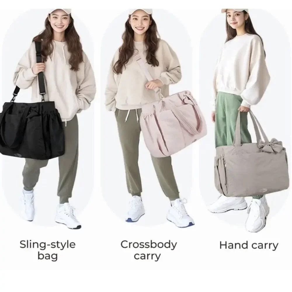 BAGSMART PufferCrossbody Laptop Bag for 15.6